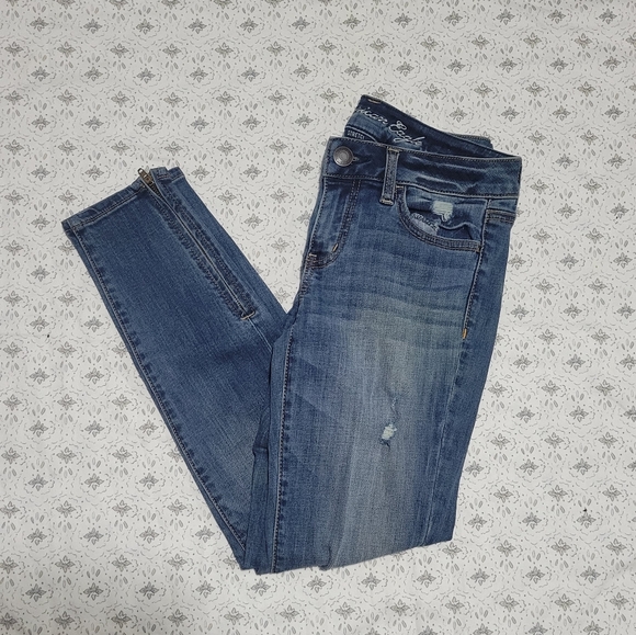 American Eagle Outfitters Denim - American Eagle Outfitters Cropped Jeggings